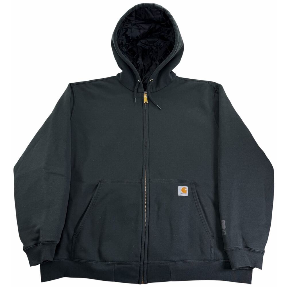 Carhartt Rain Defender Paxton Jacket Hoodie Quilted Men's 2XL Sweatshirt 100631